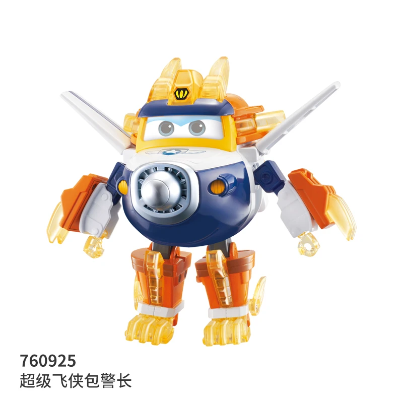 AULDEY/奥迪双钻超级飞侠 海外版【愿望守护者包警长】声光变形玩具