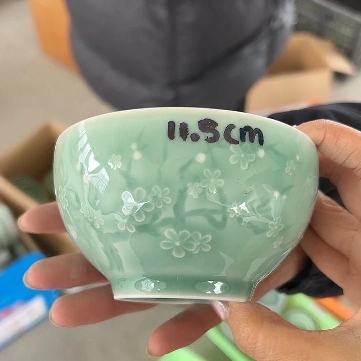 青瓷小米茶器龙泉青瓷