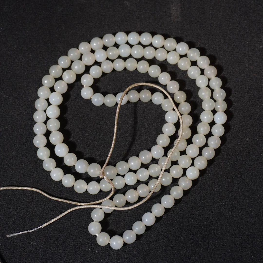 9SE272  清 和田玉项链