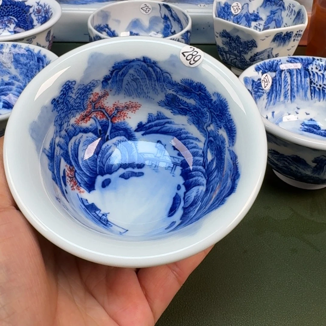 景德镇纯手绘茶具圆圆289