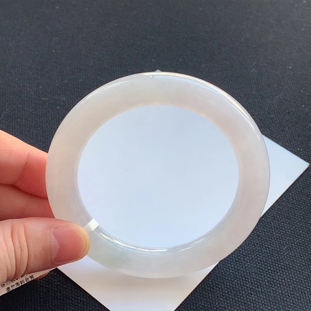 翡翠未镶嵌手镯24号