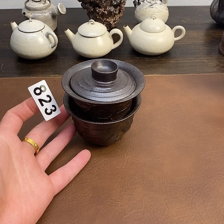 823柴烧盖碗套组看好拍