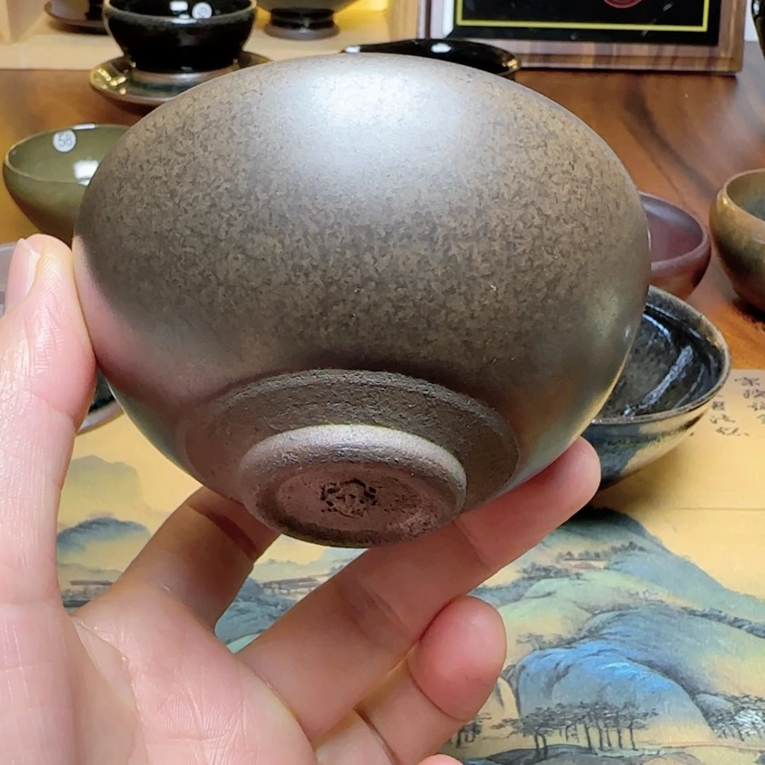 茶盏148 灶成龙窑柴烧
