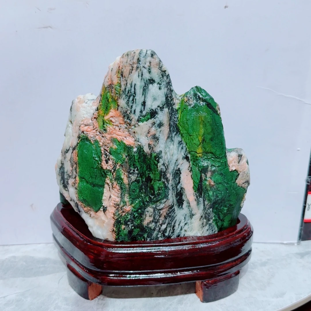 石材七彩石高24宽20