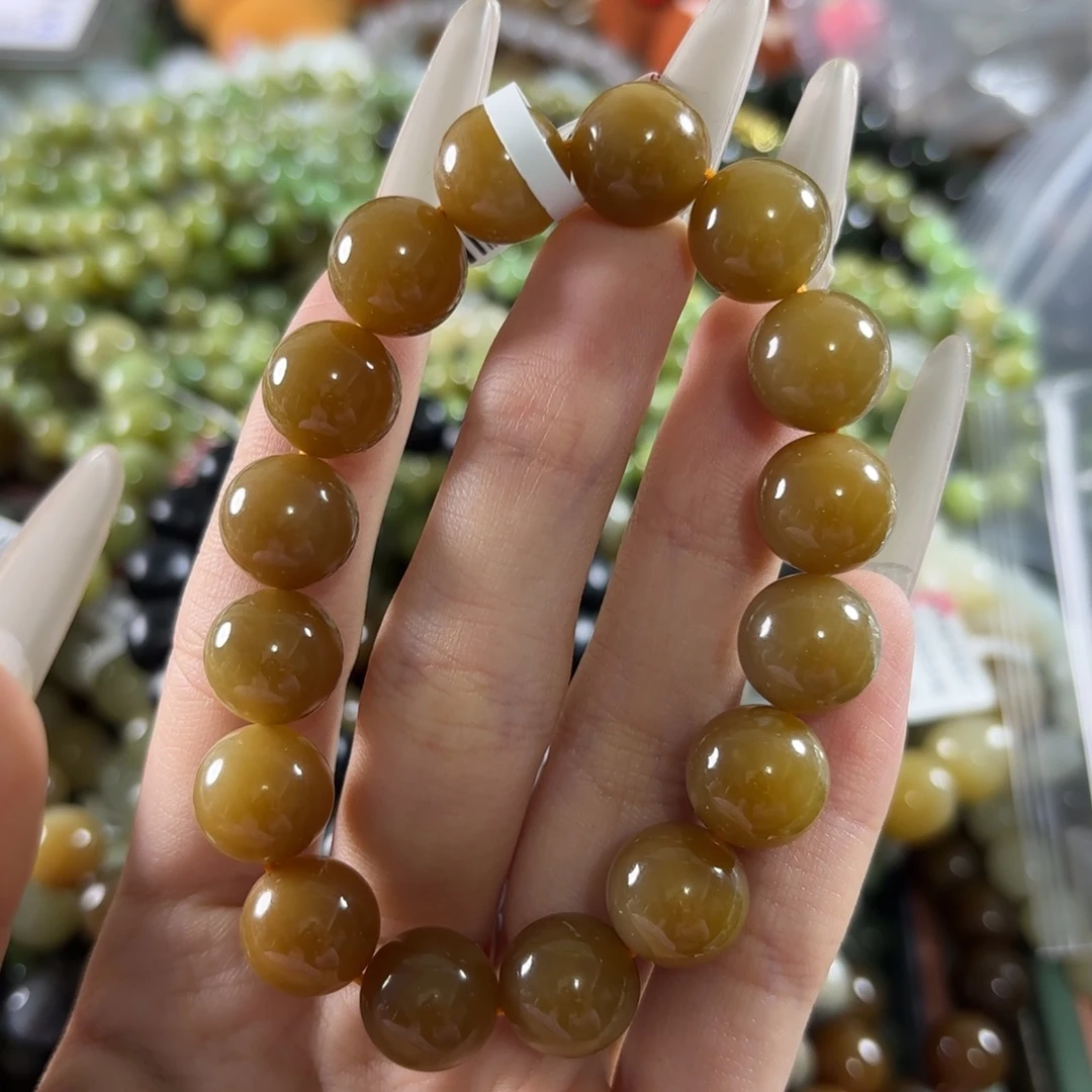 和田玉未镶嵌手链390