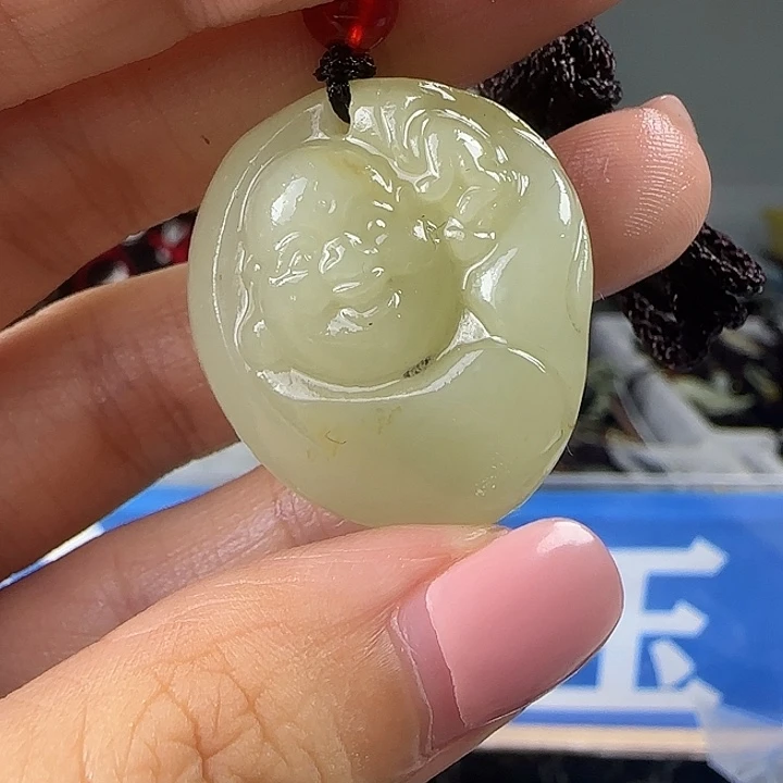 颈饰未镶嵌和田玉