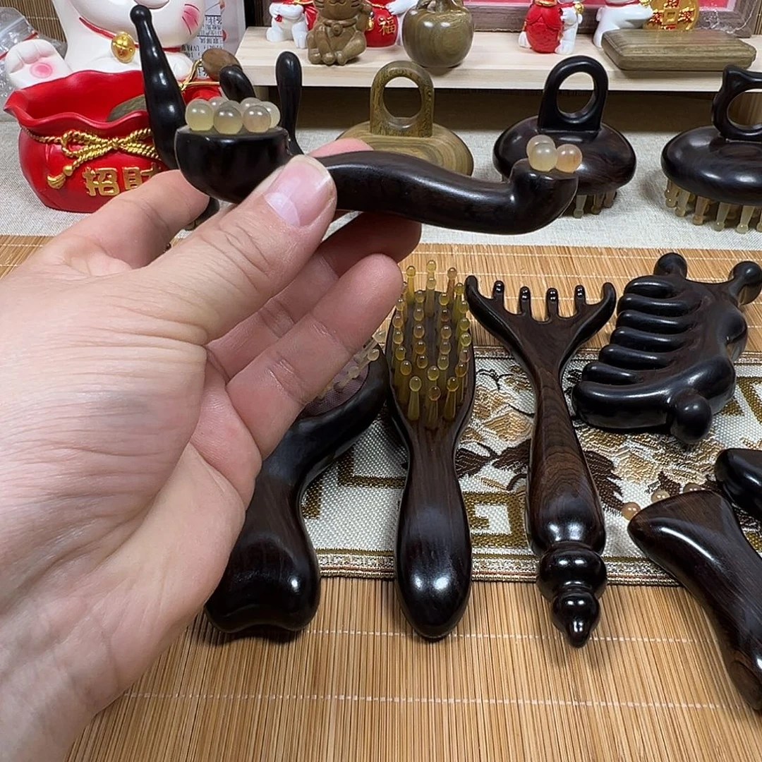 紫光檀木梳木梳木梳