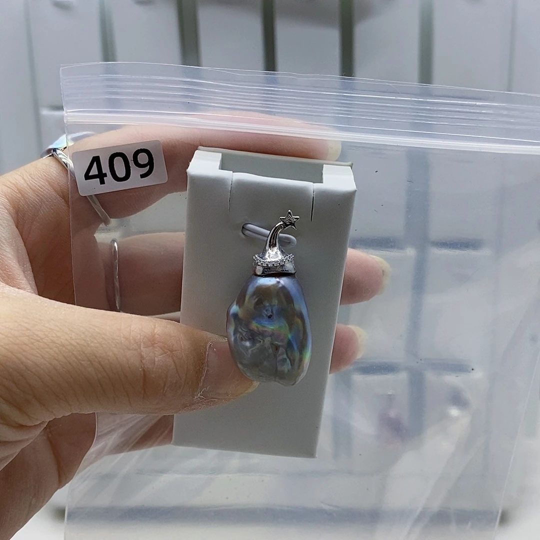 颈饰合金淡水珍珠