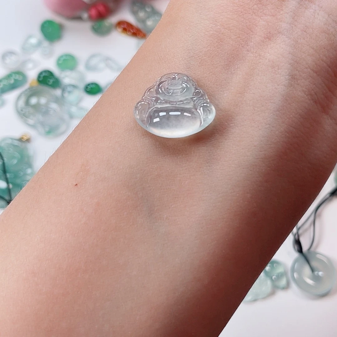 翡翠裸石纯天然A货缅甸翡翠