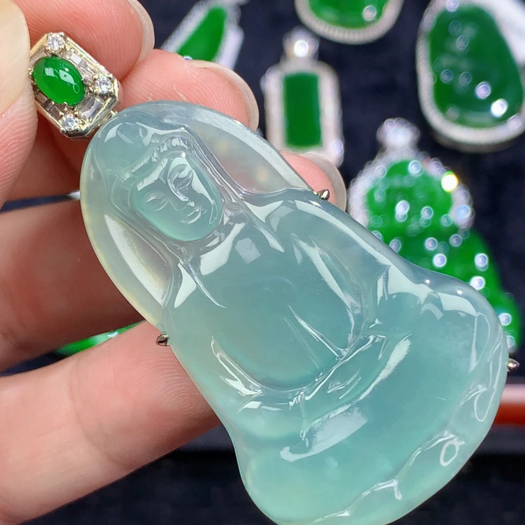 颈饰未镶嵌翡翠翡翠