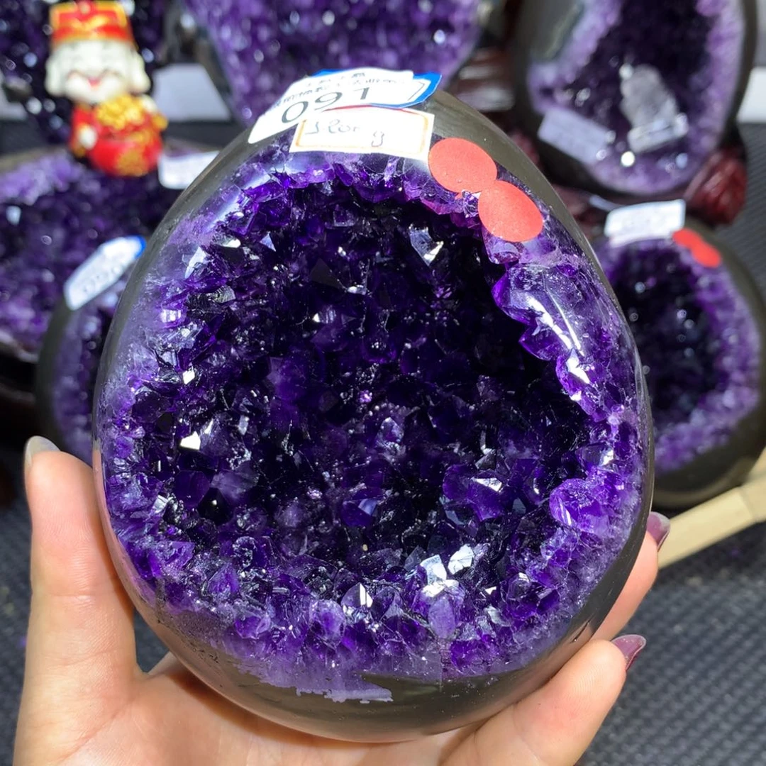 未镶嵌紫晶大型摆件（非配饰）月