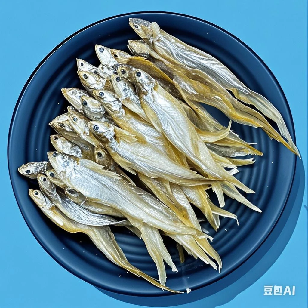 苏北特产淡晒小鱼干毛刀鱼无盐凤尾鱼干货