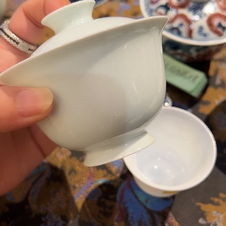 堂钟正窑糯米胎玛瑙釉