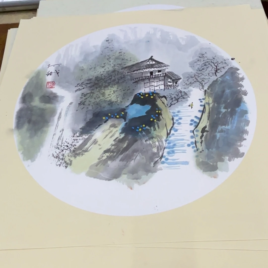 国画赵铁老师作品刘