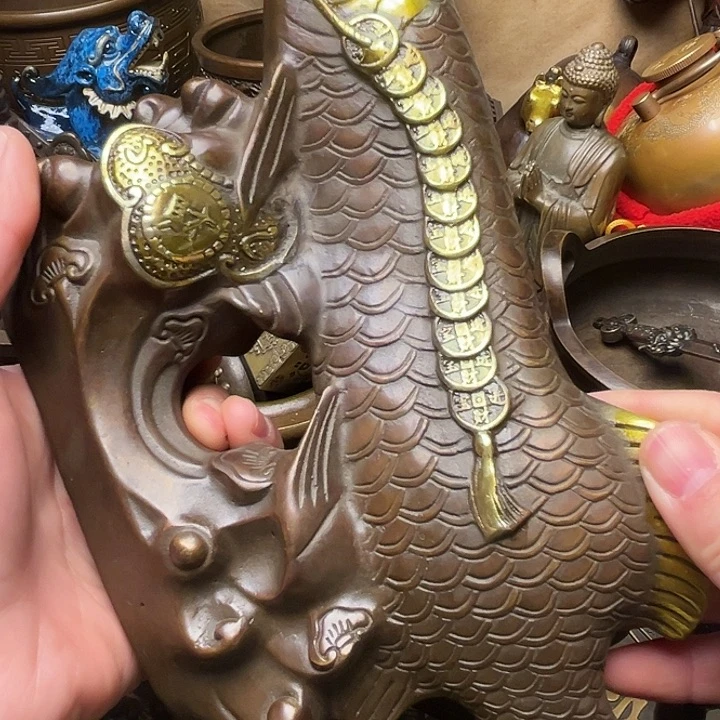 精美铜器批发档口