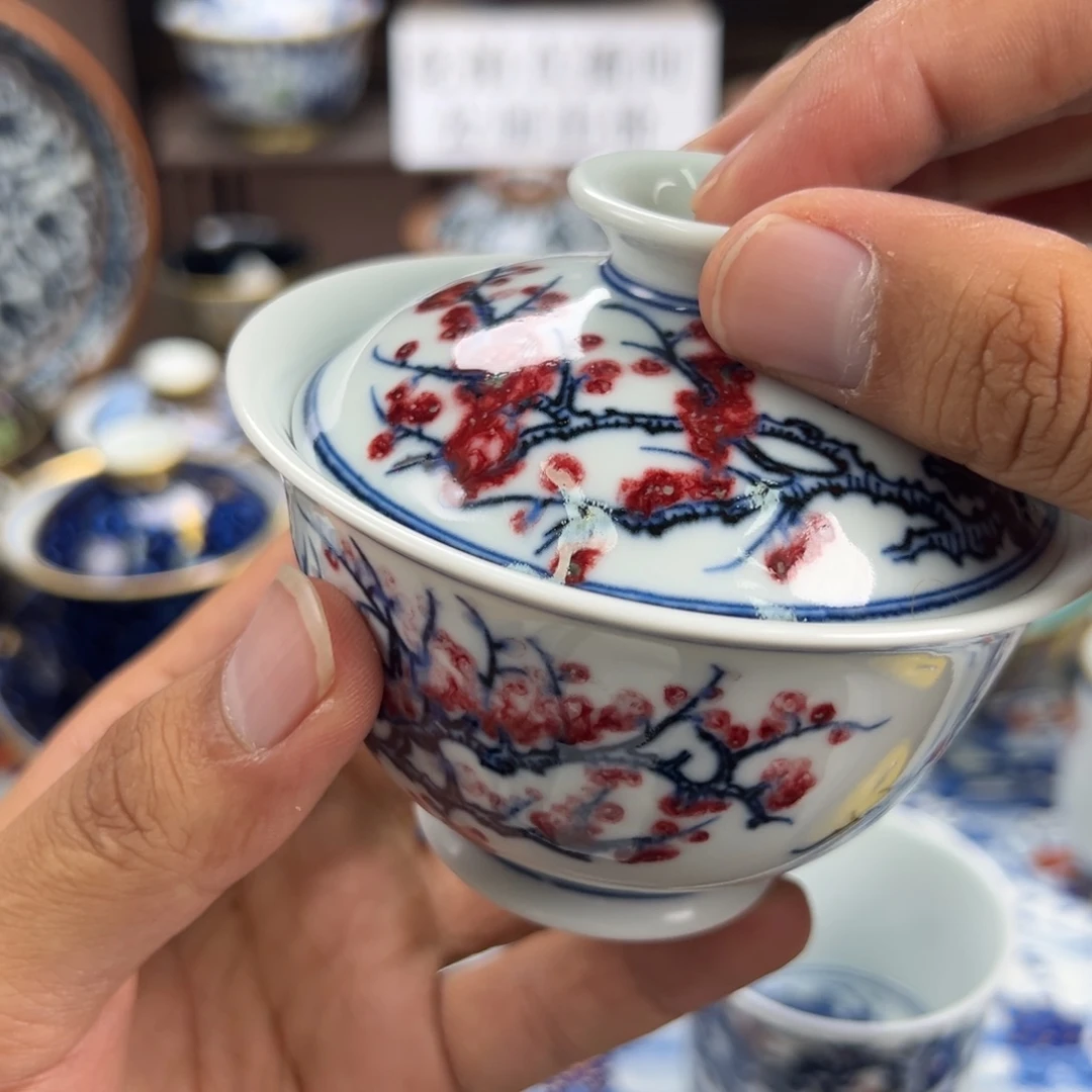 蛋****瓷片景德镇手工手绘陶瓷