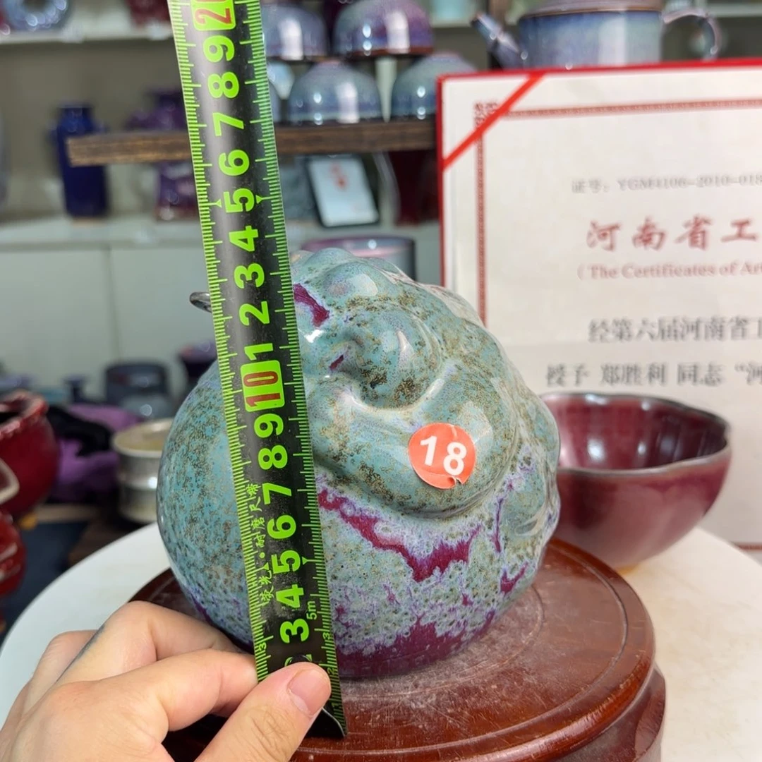摆件郑家钧窑摆件