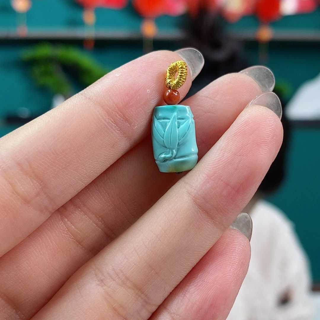 绿松石珠宝奇石未镶嵌