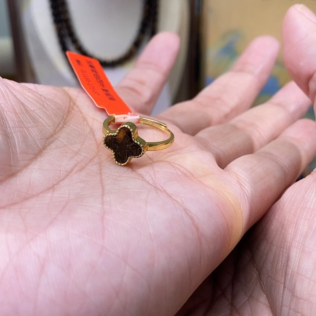 琥珀未镶嵌手链药珀戒指