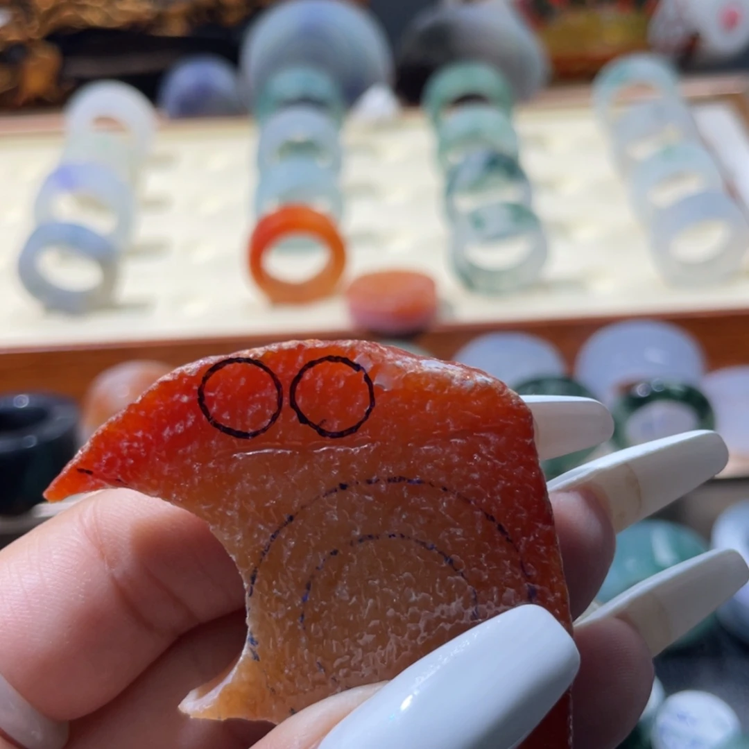 【闪购商品】未镶嵌定制翡翠?****子天然翡翠