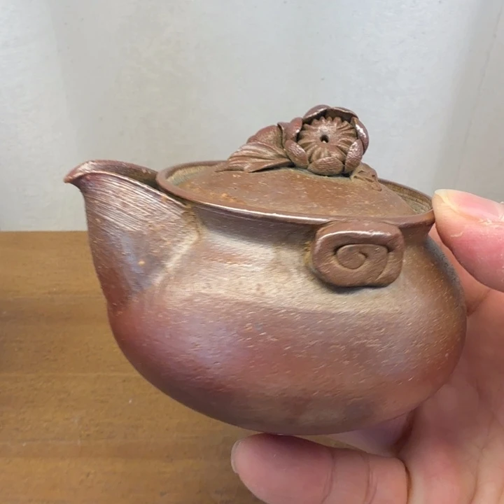 陶盘柴烧福新品多多大