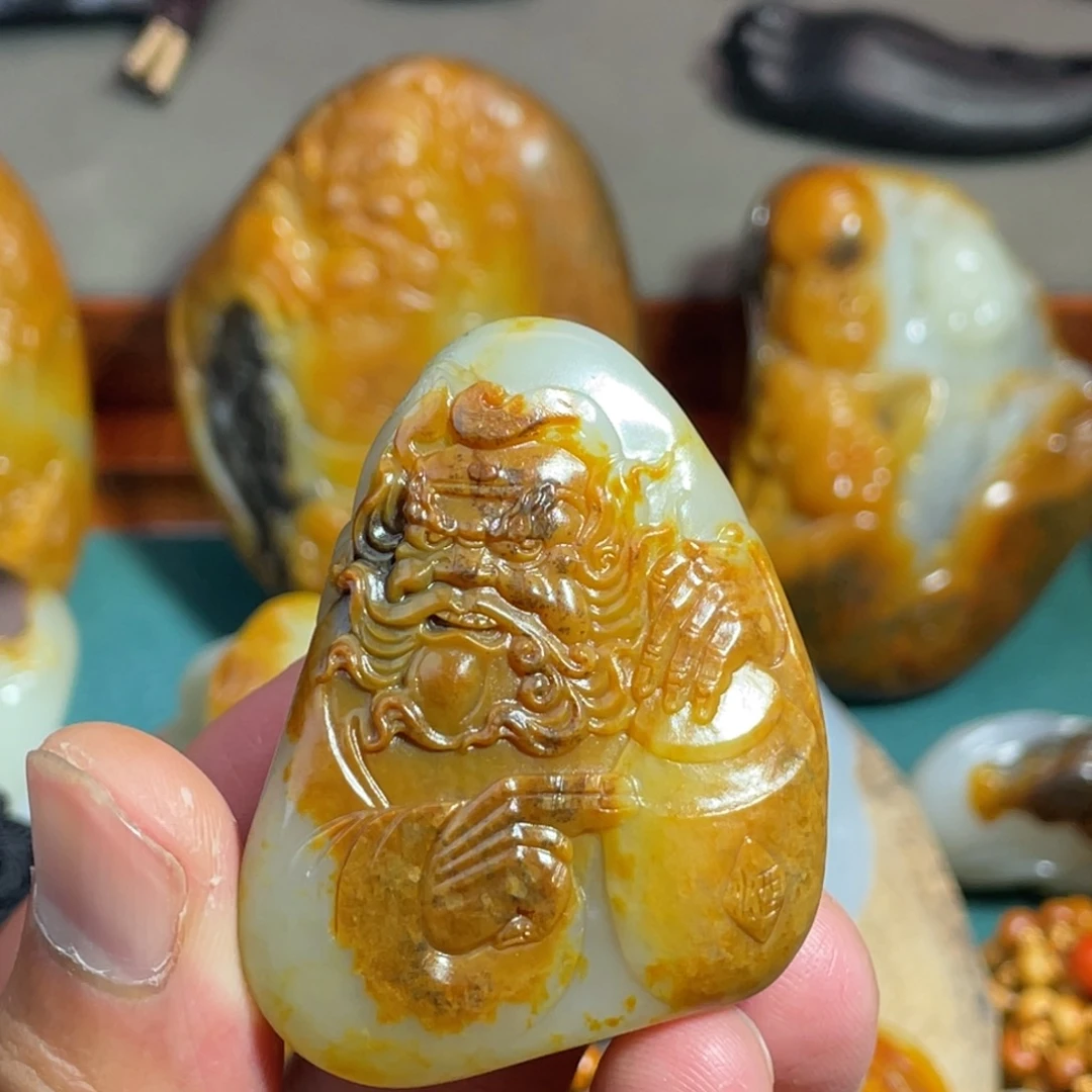 吊坠(不含链)未镶嵌和田玉