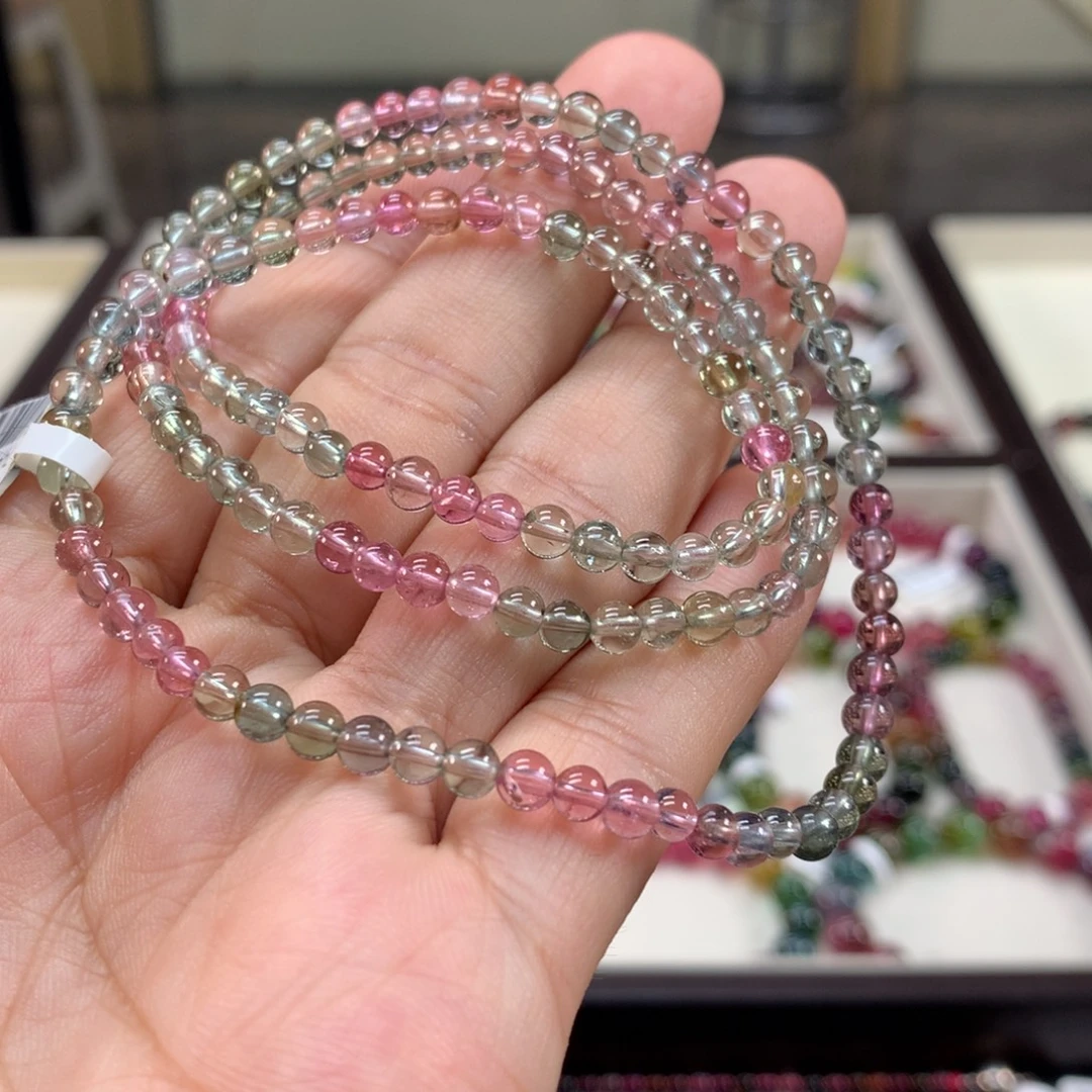 碧玺手链未镶嵌4.2左右