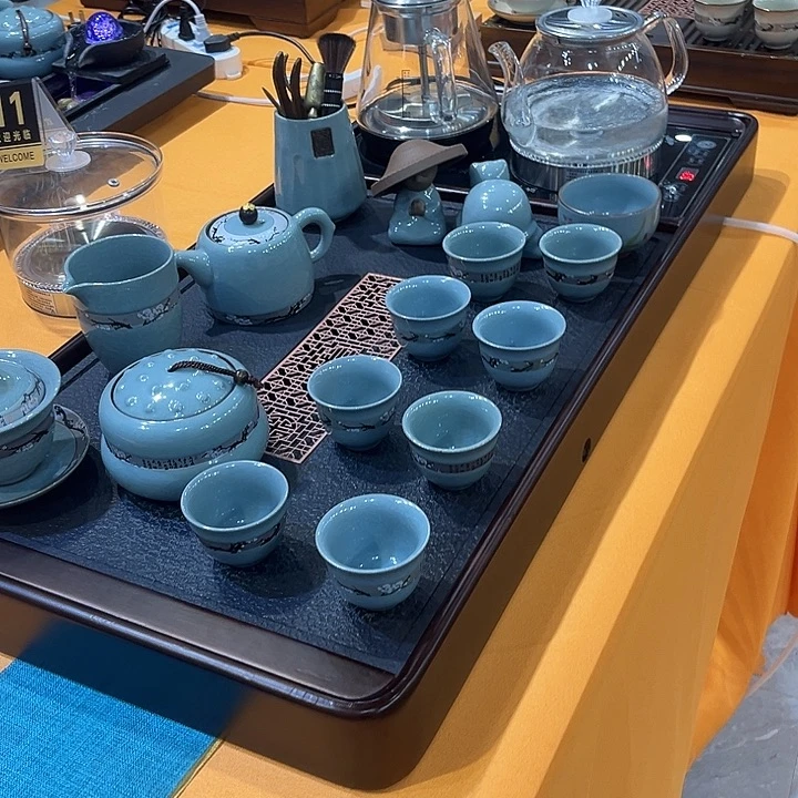 茶盘等多种装饰材料为一体系列的