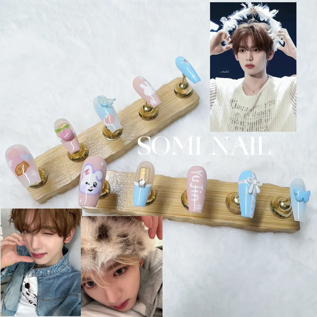 【韩维辰】ZEROBASEONE属性穿戴甲定制原创手工兔子ins风可爱