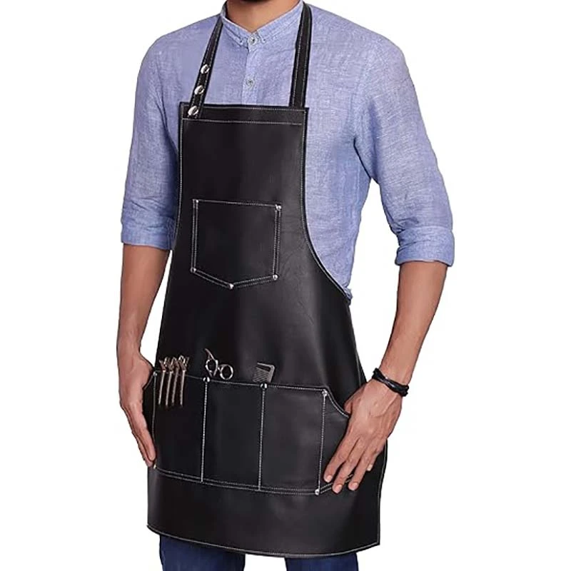 厨房防水防油围裙家用商用多用途围腰工作服防污印字耐脏时尚韩版