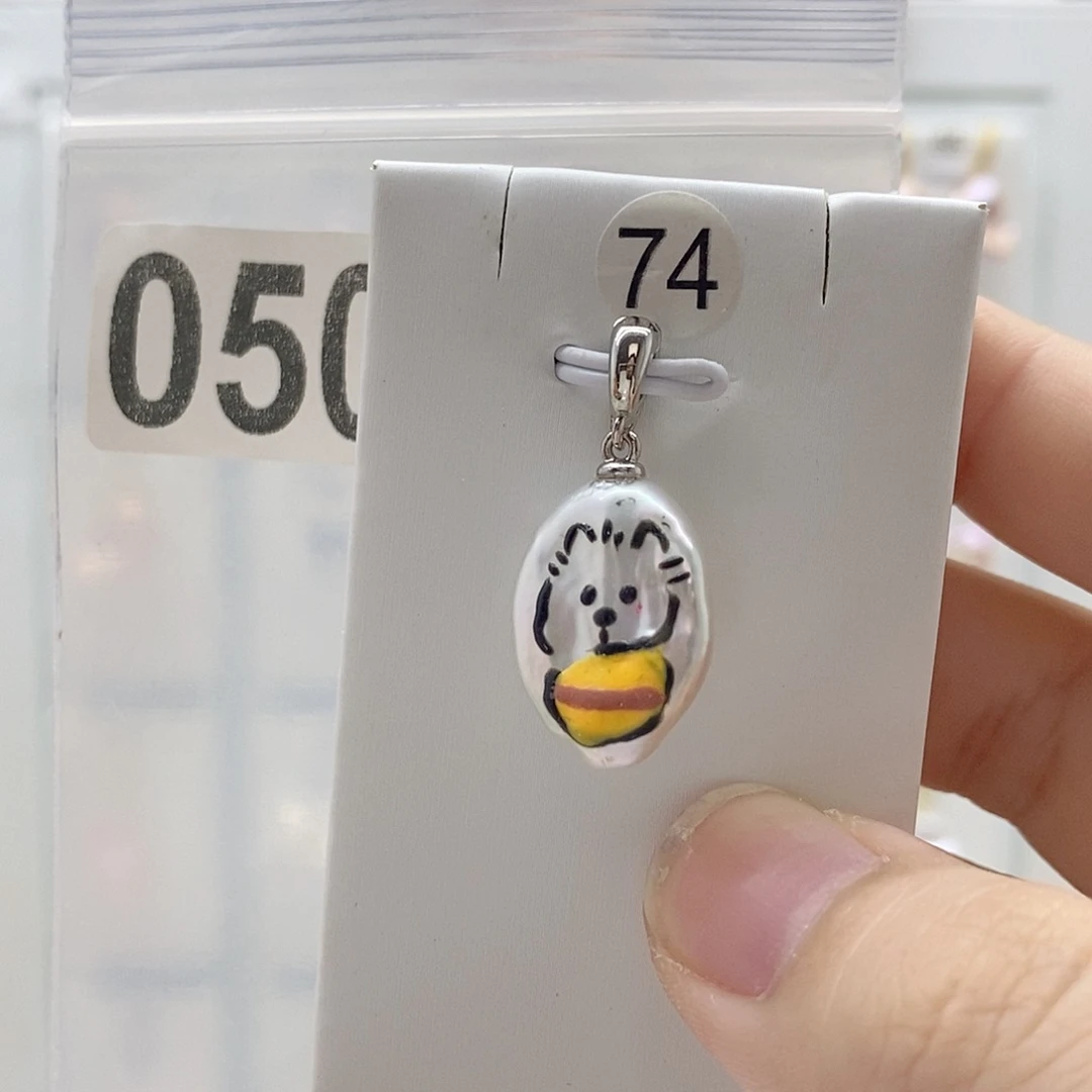 颈饰合金淡水珍珠