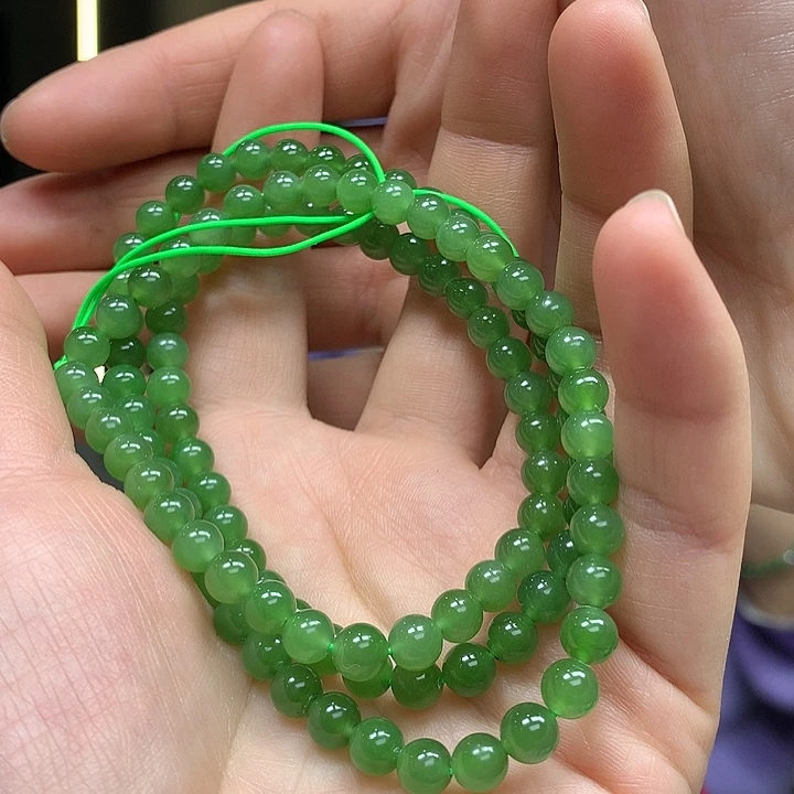 和田玉（碧玉）配饰未镶嵌有****干