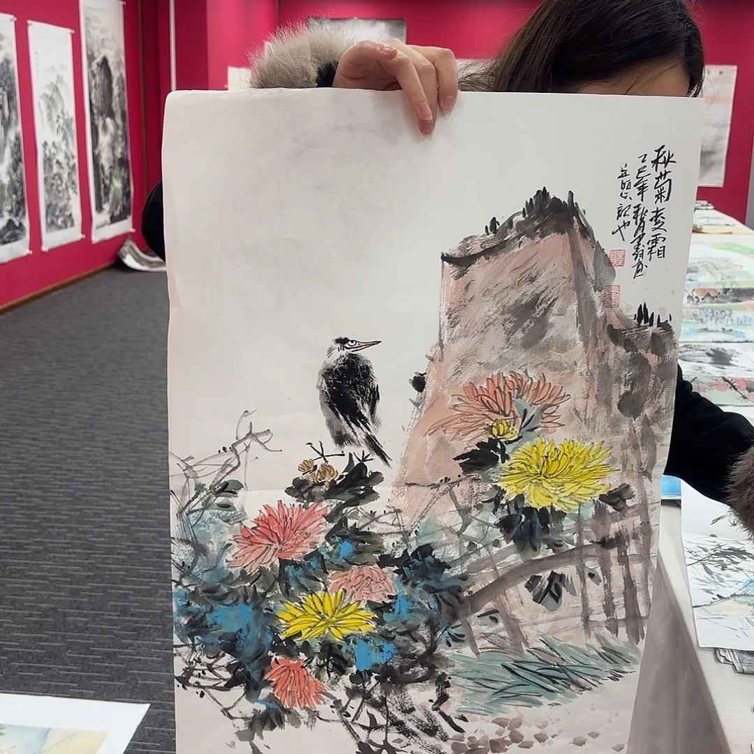 国画国画作品纯手绘