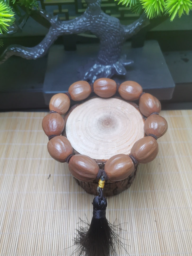橄榄核老型实心手串 1.7