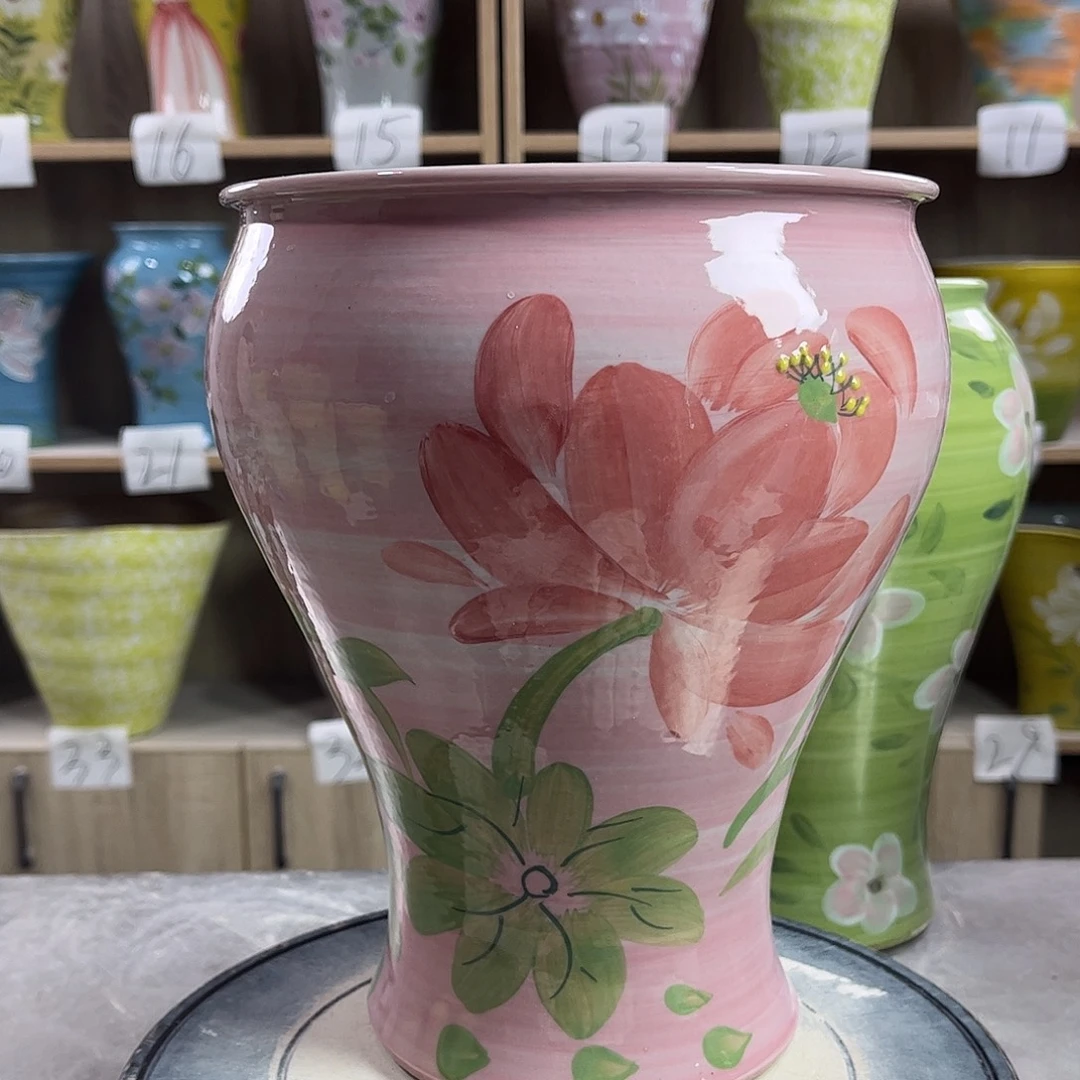 景德镇陶瓷花盆花盆