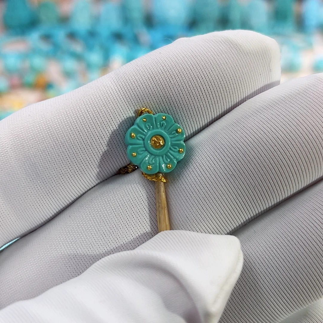 绿松石珠宝奇石未镶嵌