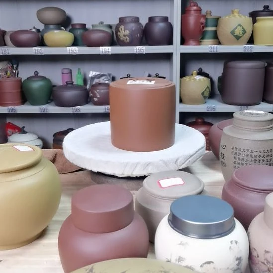 紫砂茶叶罐半斤装降坡泥素面处理不退不换234