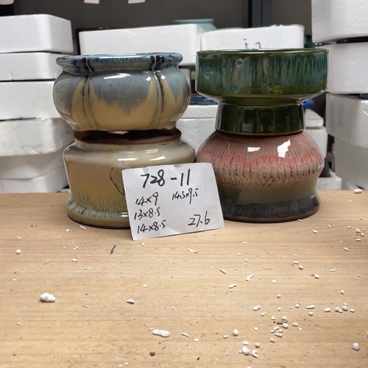 粗陶多肉花盆微瑕11