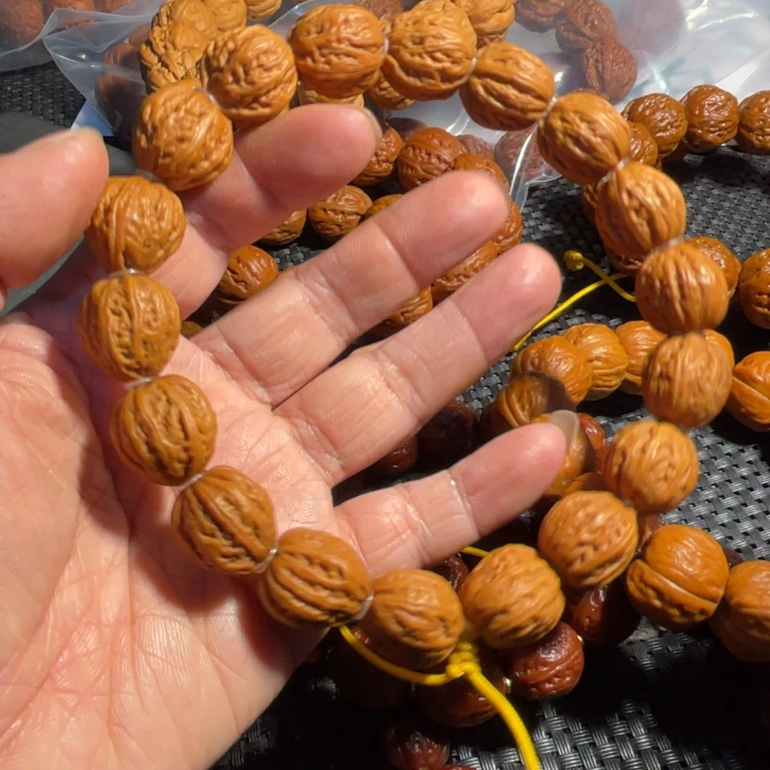 惜***福文玩核桃手串蚂蚁纹