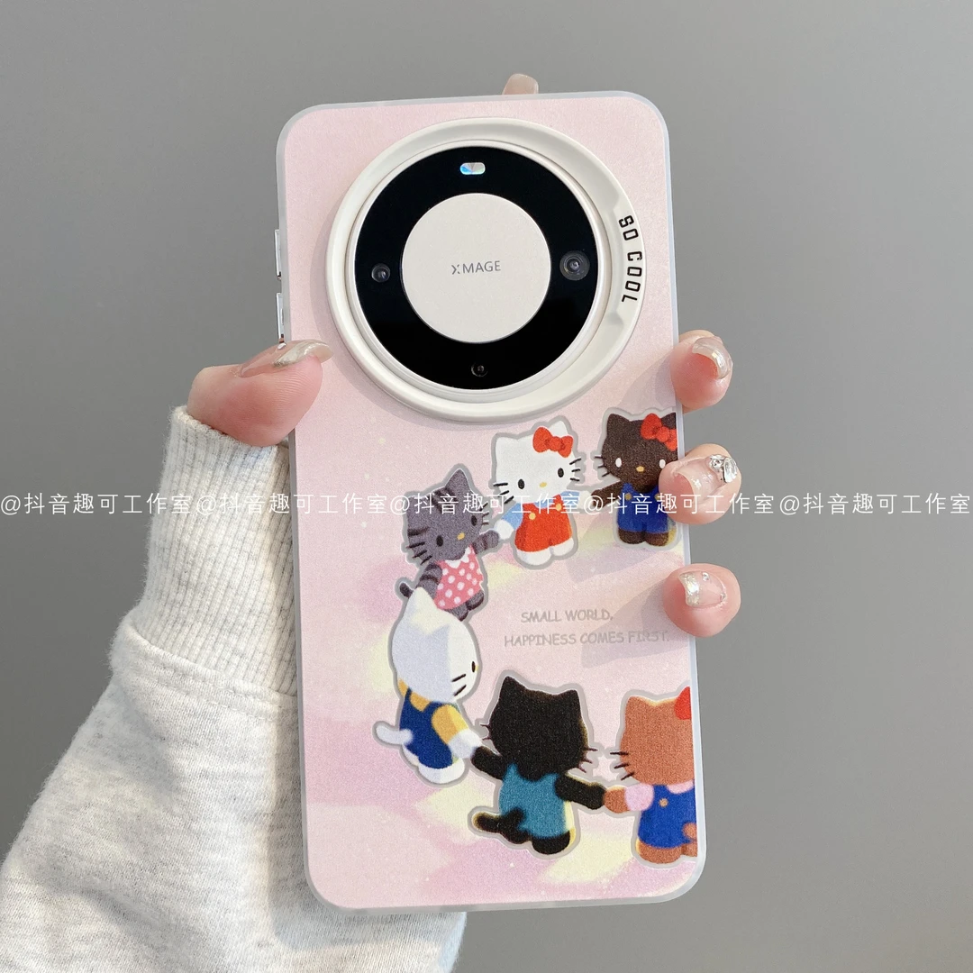 磨砂彩银适用华为mate70pro/60/50/40/30苹果17promax潮KT手机壳