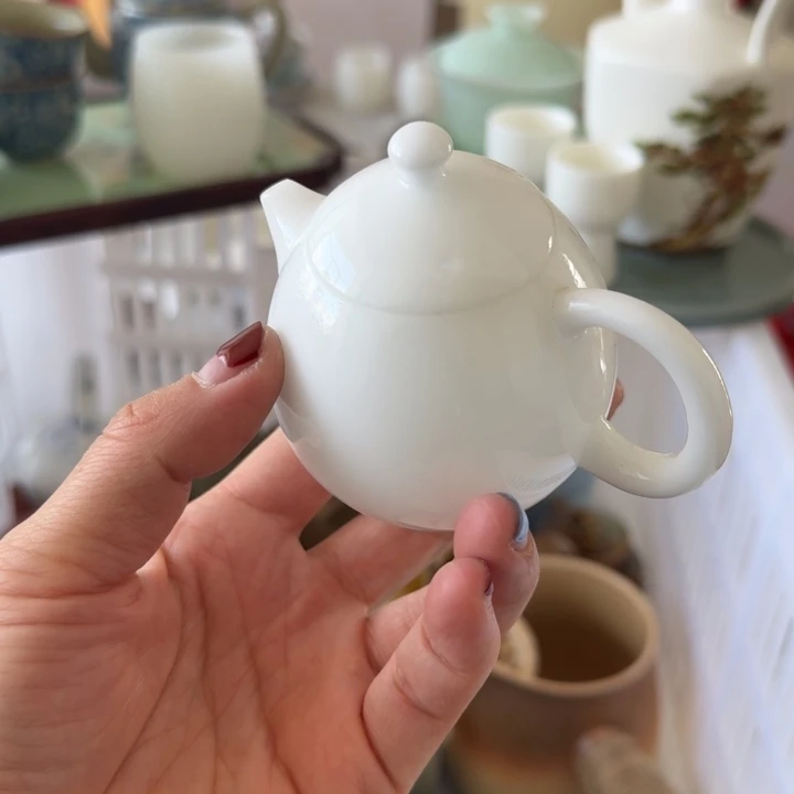 微瑕陶瓷茶具茶杯茶壶