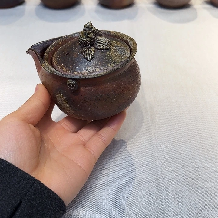 都是漂亮的茶器备前烧