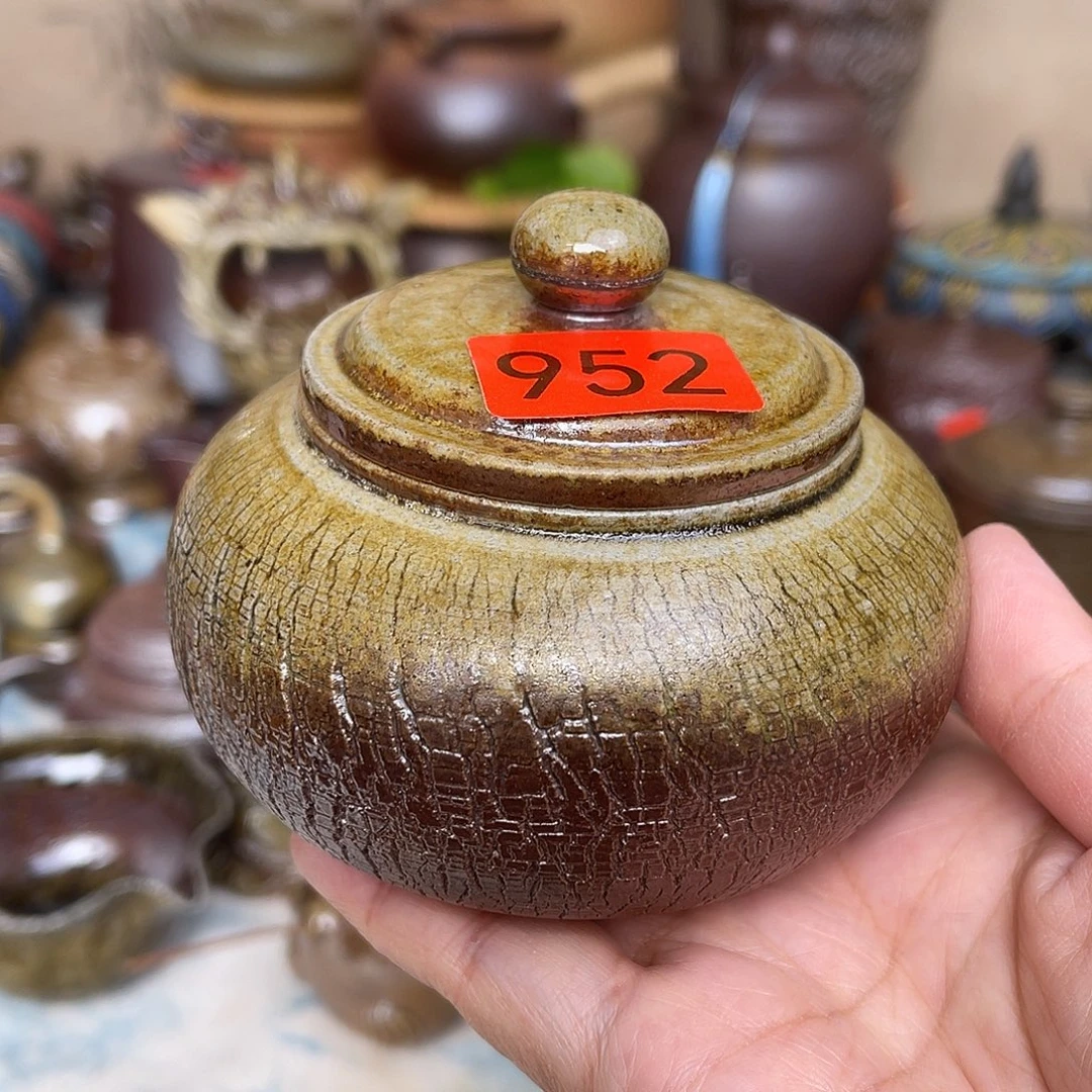 爆裂纹小茶罐阿阿