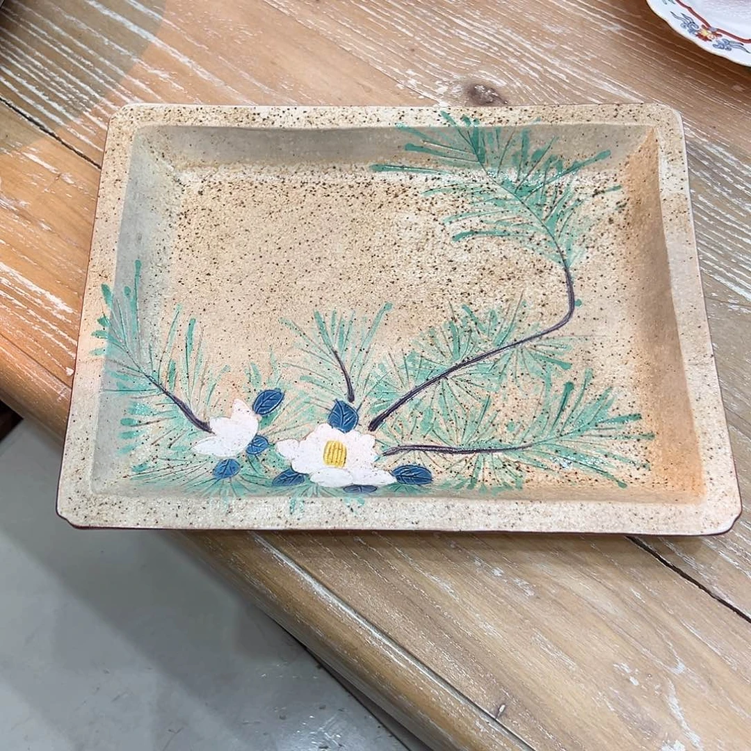 千***景柴烧长方盘88888888888