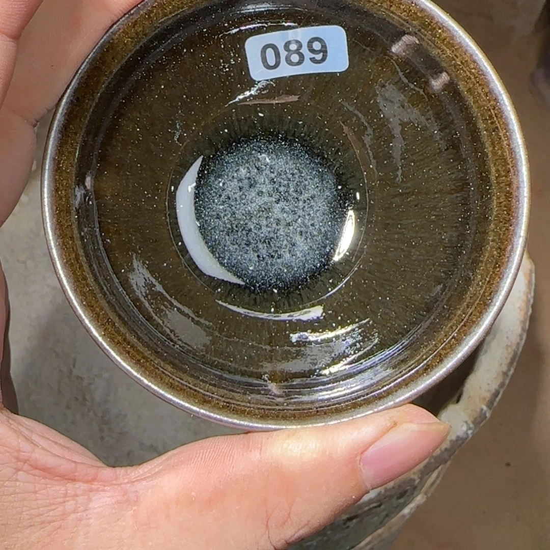 茶盏焦源柴烧自然还原089