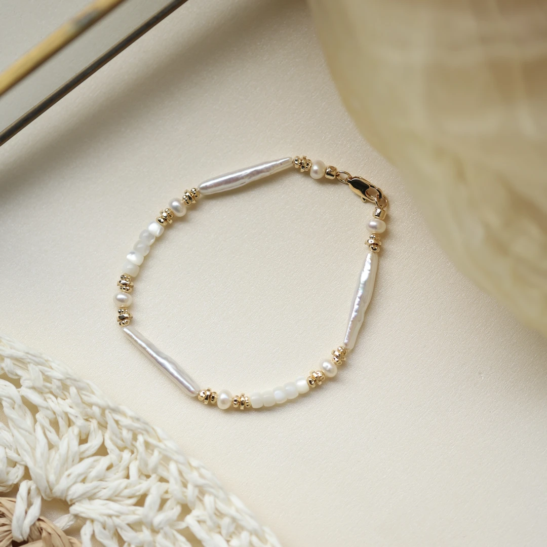 合金仿珍珠项链 法式复古气质型项链【哎呦家18866】