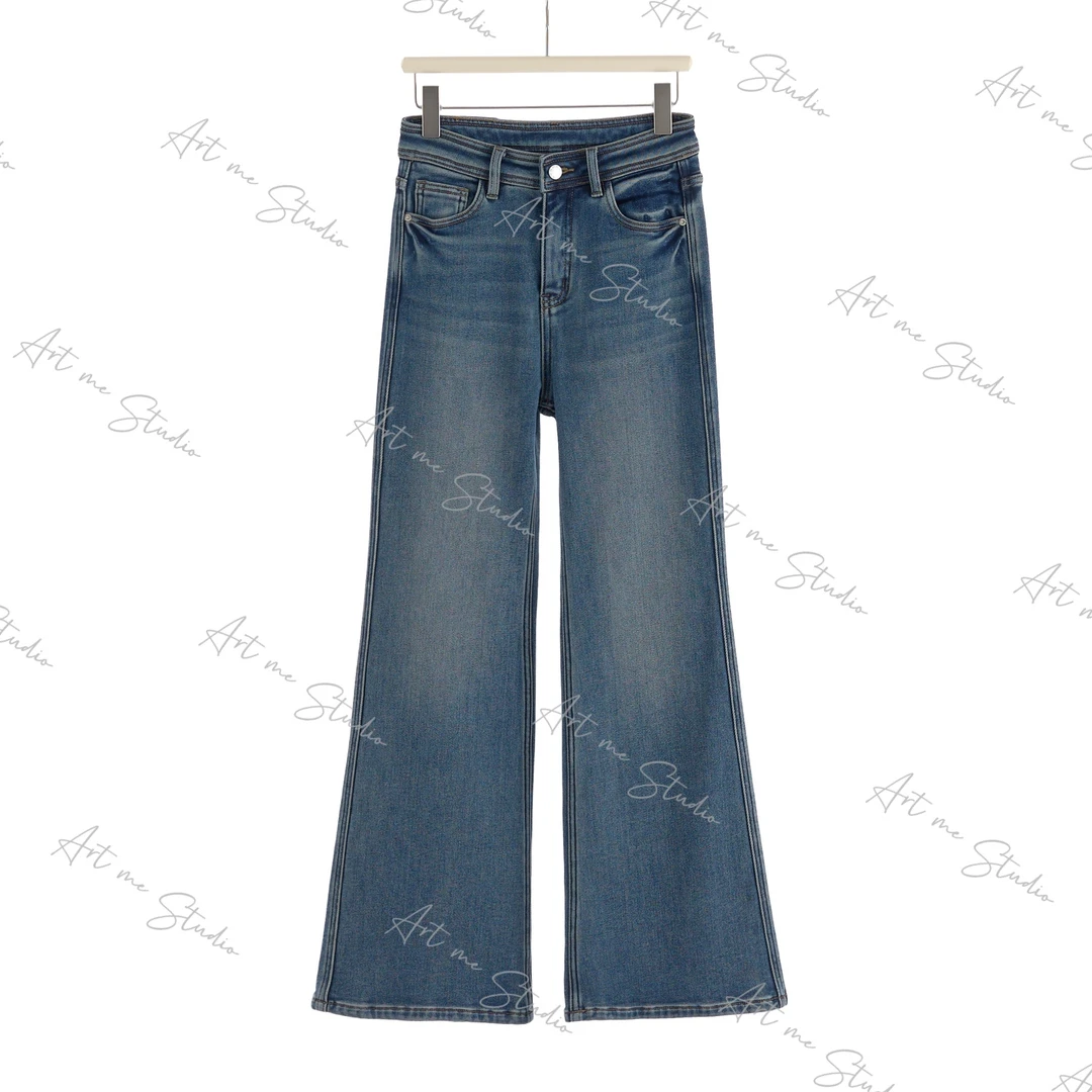 3姐【千禧一代 直筒微辣加绒版过冬必入牛仔裤】  M043