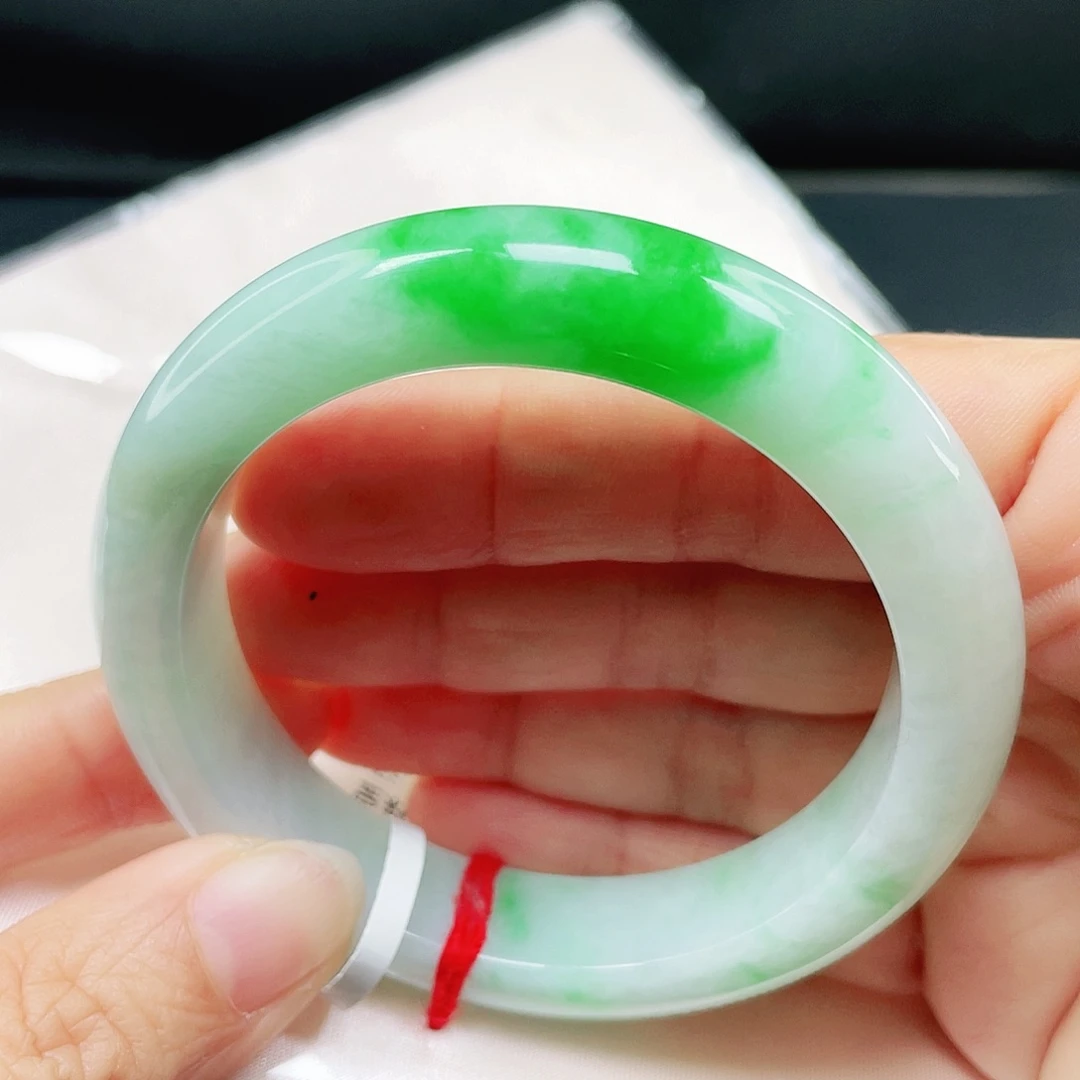 未镶嵌手镯翡翠正圈54.6。015