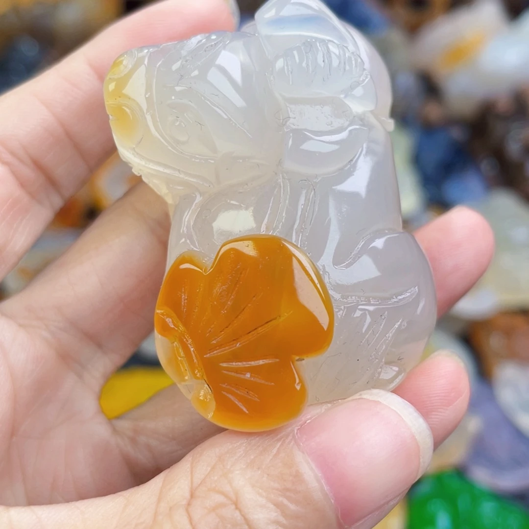 未镶嵌天然玛瑙/玉髓