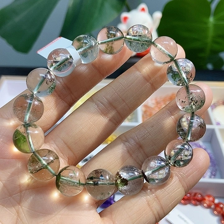水晶手链未镶嵌绿幽灵12